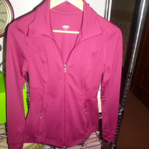 Old Navy Fitted performance zip up jacket